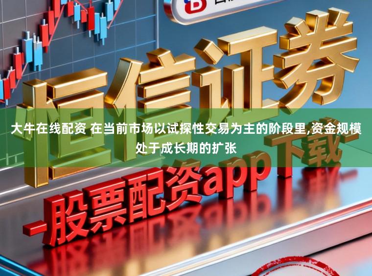 大牛在线配资 在当前市场以试探性交易为主的阶段里,资金规模处于成长期的扩张