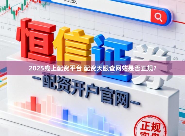 2025线上配资平台 配资天眼查网站是否正规？